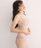 Peach John Miracle Song Light Soft Gentle on the Show Through Clothing T-Back, Pink, M/L, All-Lace, Fit, Skin, Doesn't