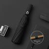 Automatic 24-Rib Windproof Folding Umbrella