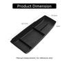 Smabee for MG4 / MG4 EV URBAN 2025 2026 TPECenter Console Lower Storage Tray ert Anti-slip Car Interior Accessories Black