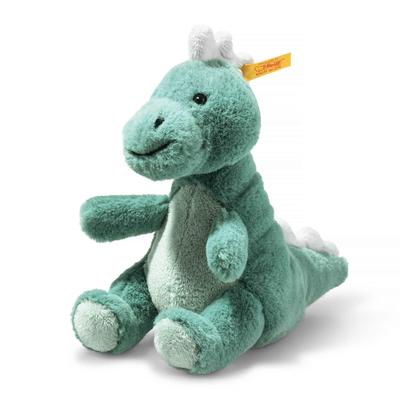Steiff Cuddly Friends Josie o Bebê T-Rex, 16cm, Verde, 067242