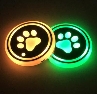 Zhonghua LED Untersetzer, 2er-Pack Auto-Becherhalterlampe, Schönheit LED Untersetzer Lampenhalter