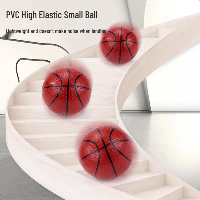 Jouet de Basketball Intérieur Silencieux à Haute Élasticité pour l'Entraînement en Maternelle