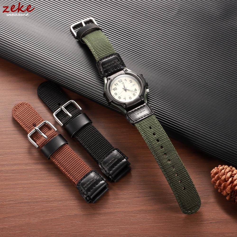 New Nylon Watch Band 19mm for Casio FT-500WC Men's Canvas Quartz Watch Strap Trend-Setting Style Relogio Bracelet for Men Women
