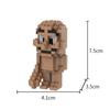 Hot Tungtungsahur Micro Particle Building Block Toy Blind Box Wooden Stick Hand Model Puzzle Assembly Children's Toy