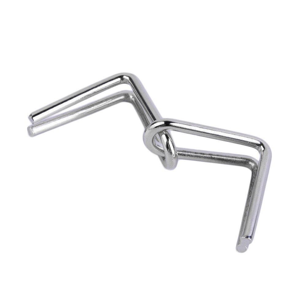 Metal Ring Puzzle Magic Unlink Game Toy Kids IQ Brain Teaser Toy Children Learning Educational