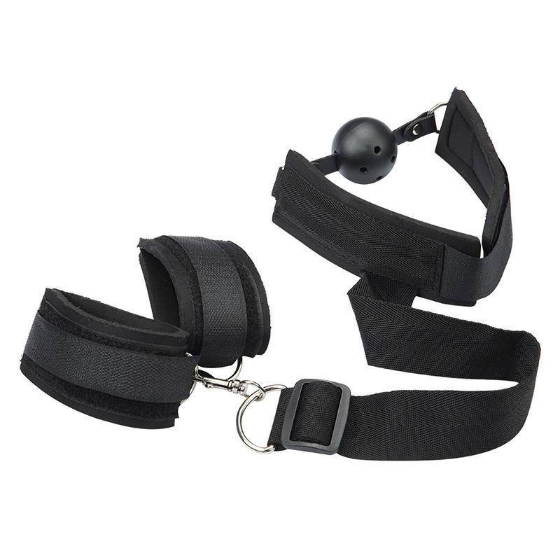 Nylon Bondage Restraints & Gag Set – Alternative Toy for Couples