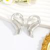 New Swan Shape Light Luxury Earrings Temperament Glossy Earrings Personality High Sense Fashion Stud Earrings