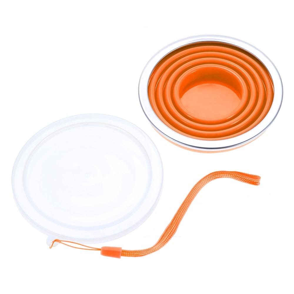 Folding Cup 300ml Water Cup Travel Silicone Retractable Color Portable Outdoor Coffee Hand Cup