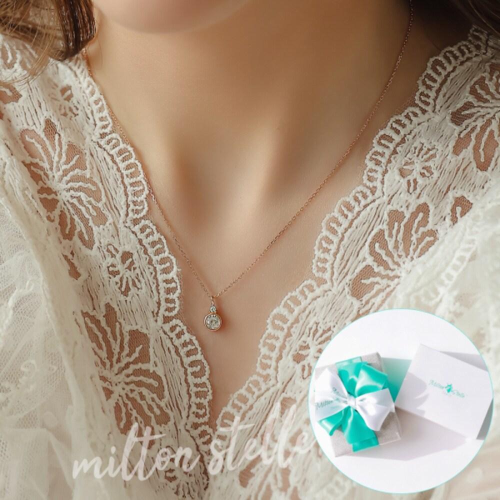 [92.5 Silver/Tutto Di Me] Eterno 925 Silver Necklace+Handmade+