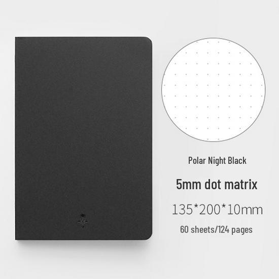 Inspiration Day & Night Starry Sky Planner: Retro Nude Binding Notebook with Lined, Blank, and Dot Grid Pages