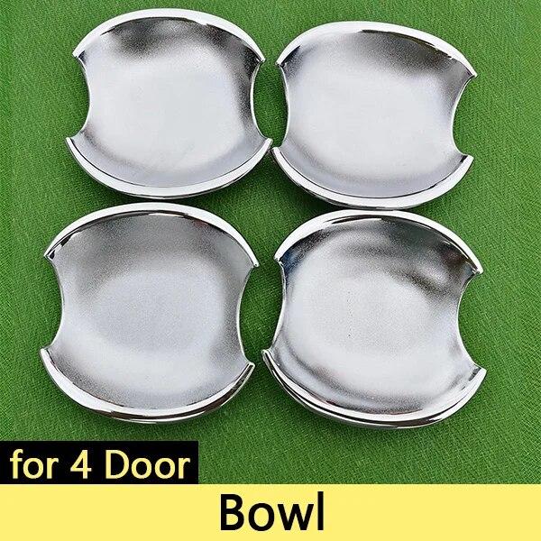 

Роскошный хромированный набор накладок на ручки для Ford FLEX 2009 2010 2011 2012 2013 2014 2015 2016 2017 аксессуары, наклейки для стайлинга автомобилей Bowl