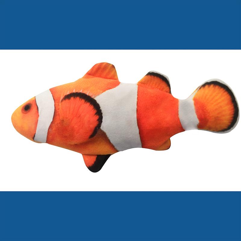 Electric Fish Dancing Moving Floppy Funny Cat Simulation Beating Usb Jumping Fish Pet Cat Toy Wagging Catnip Toy