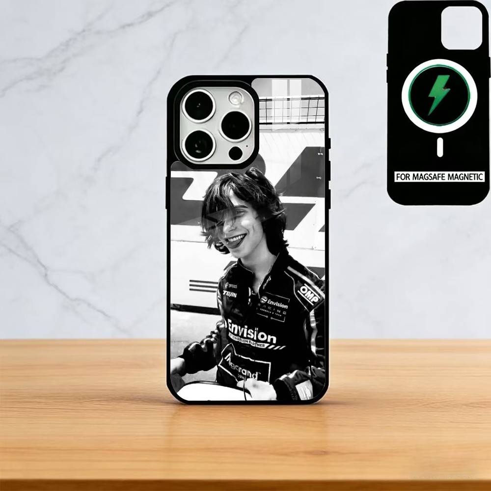 Aidan Gallagher Phone Case For iPhone17,16,15,14,13,12,11 Plus,Pro Magnetic For Magsafe Wireless Charging