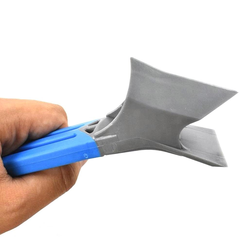 2pcs/ Set Corner Caulking Tool Sealant and Caulk Remover and Smoother Tool Set (Blue,Caulk Removal Tool) синий