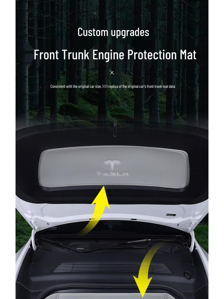 Full Coverage Trunk Mat for Tesla Model Y - Maodou Accessories