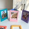 3 Inch Magnet Photo Frames 5pcs Colourful Mini Film Photo Frames DIY Decorative Display Stand Photo Frames Home Decor