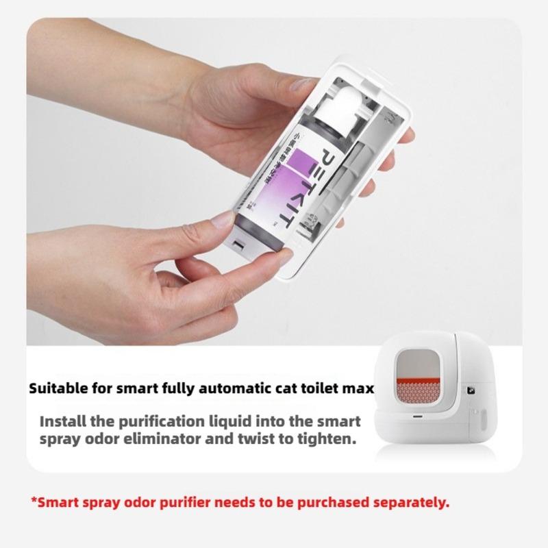 PETKIT Smart Cat Toilet Deodorizing Purify Liquid 4/8/16 Bottles Antibacterial Deodorant Liquid for Petkit Cat Litter Box