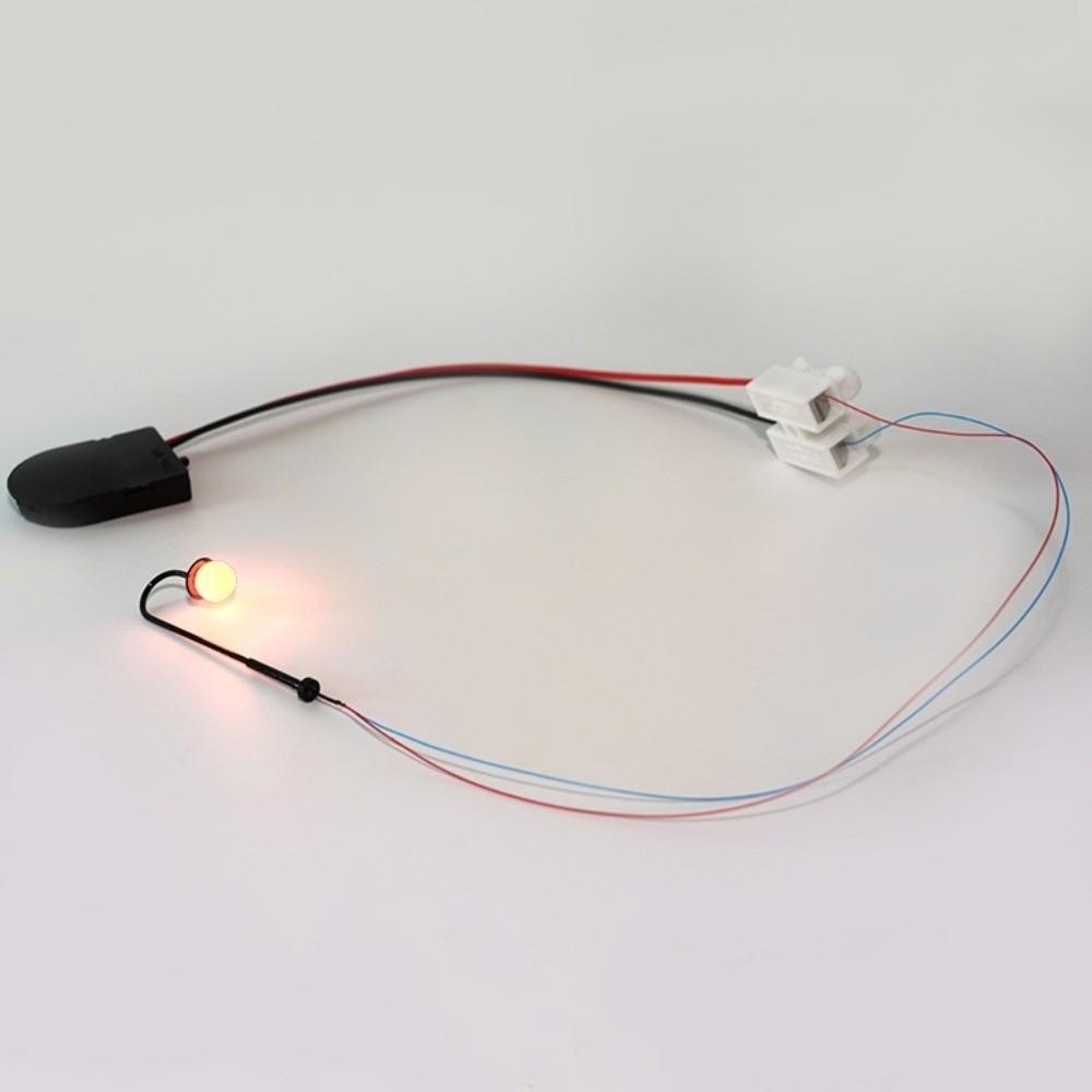 New Plastic Sand Table Model Streetlights White/Warm Light 3V Railway Train Layout Lawn Light