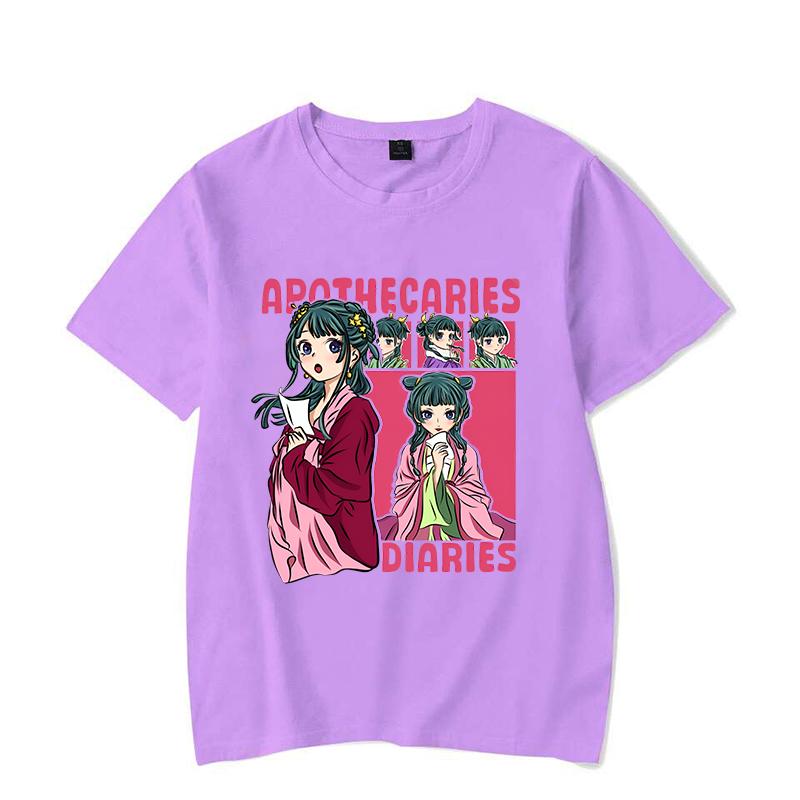 New Fuuny The Apothecary Diaries Printed Unisex Men's Women's Fashion Short Sleeve Maomao Casual Summer Tops Tees