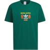 Adidas OG HK Brand T-shirt (Asia Sizing) Green Unisex Streetwear KA9727