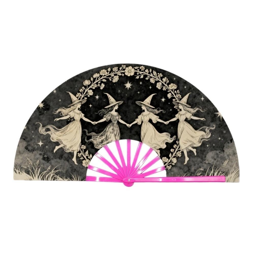 Handheld Kung Fu Fan 33cm 13in Folding Hand Fan Chinese Style Large Hand Fan Decoration