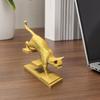 DYS 3D Printed Cat Dog Figurine, Stair Animal Sculpture, Cat/Dog Shape Stepping Artistic Desktop Ornament Gift