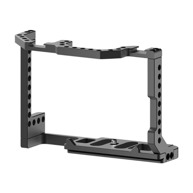 

Precise Machined DSLR Camera Cage Compatible for EOS70D 80D 90D Featuring Hollow Design For Battery Easily Access 1