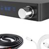 And Receiver, with 5, AUX//Optical Connection for TV Home Stereo System