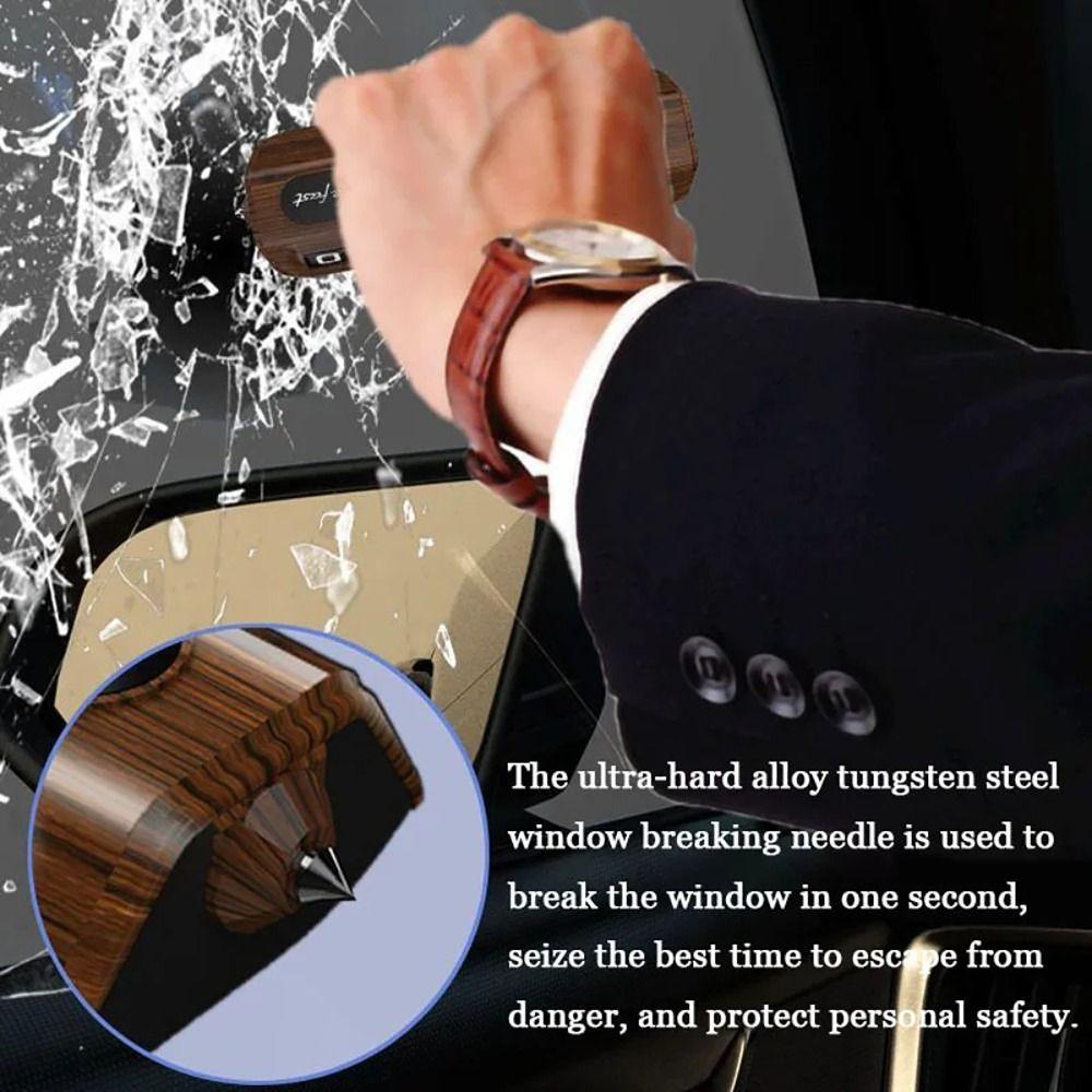 Roller Dial Phone Number Plate with Window Breaker Temporary Parking Card  For Car