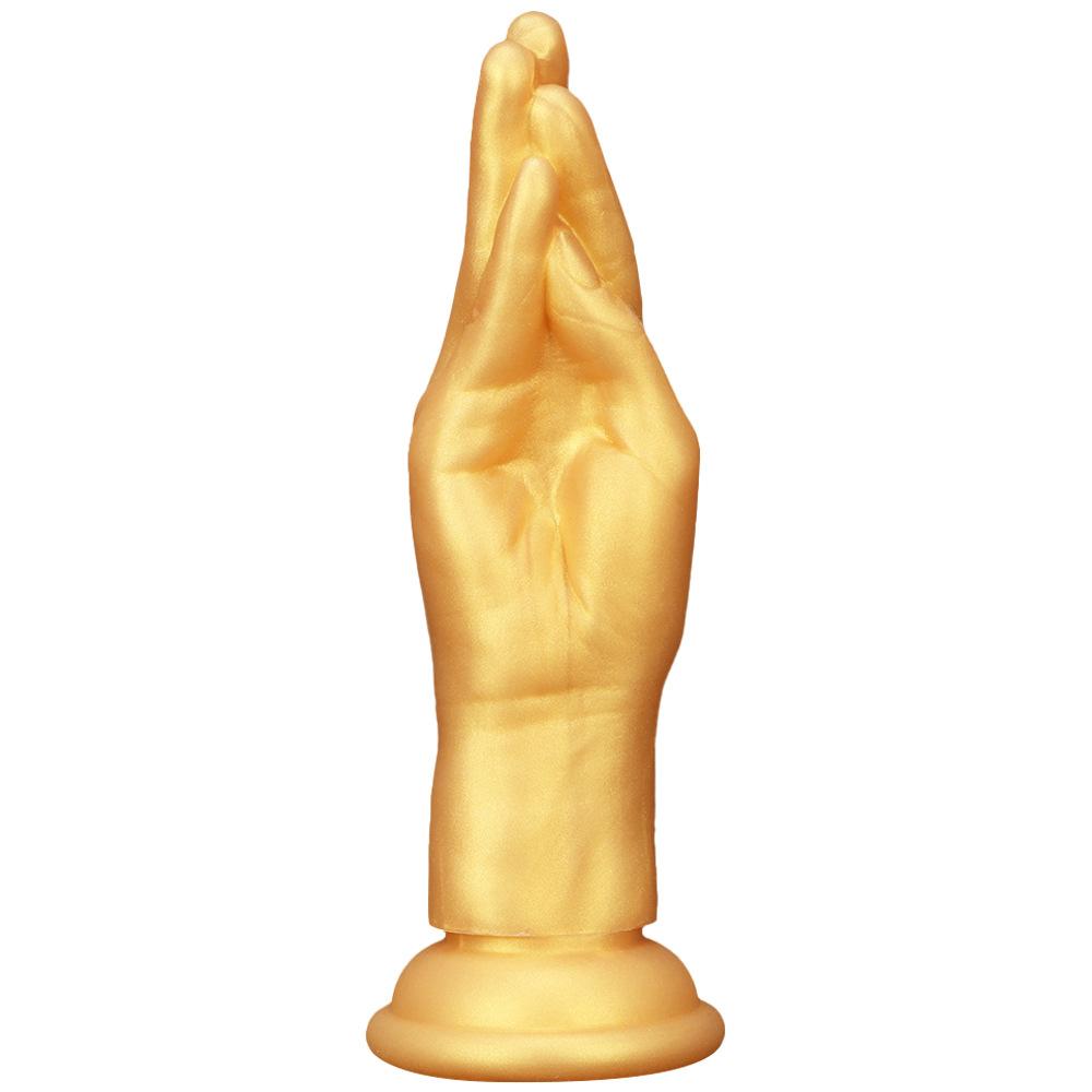 Super Large Silicone Palm Expansion Fist Intercourse for Male and Female Masturbation Orgasm Flirtation Anal Plug and Vaginal Dilation Device
