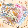 Cute 3D Diy Miniature Scene Landscaping Stickers Three-dimensional Sticker Visual Stacking Christmas Gift For Child Student
