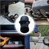 Dustproof Hood Design Trailer Ball Cover Waterproof Tube Cap Protector Secure Hook Dust Plug Protector For Car Styling Parts