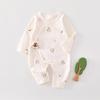 Newborn Pure Cotton Romper: Boneless Crawling Suit for Spring/Autumn