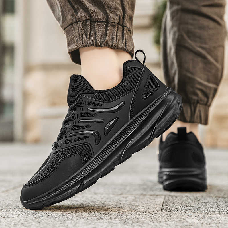 Fashion Without Heels Non-slip Sole Men's Brown Shoes Nursing Skateboard For Teenager Breathable Sneakers Sport 2025outdoor Vzuttya
