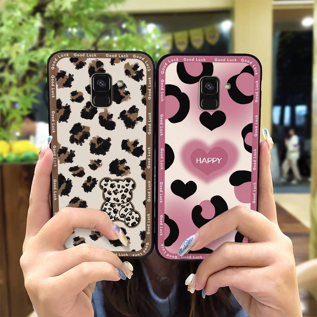Silikon Softcase Handyhülle Für Samsung Galaxy A8 Plus 2018/A8+ 2018/SM-A730F Stoßfeste Rückabdeckung Wasserdichtes TPU