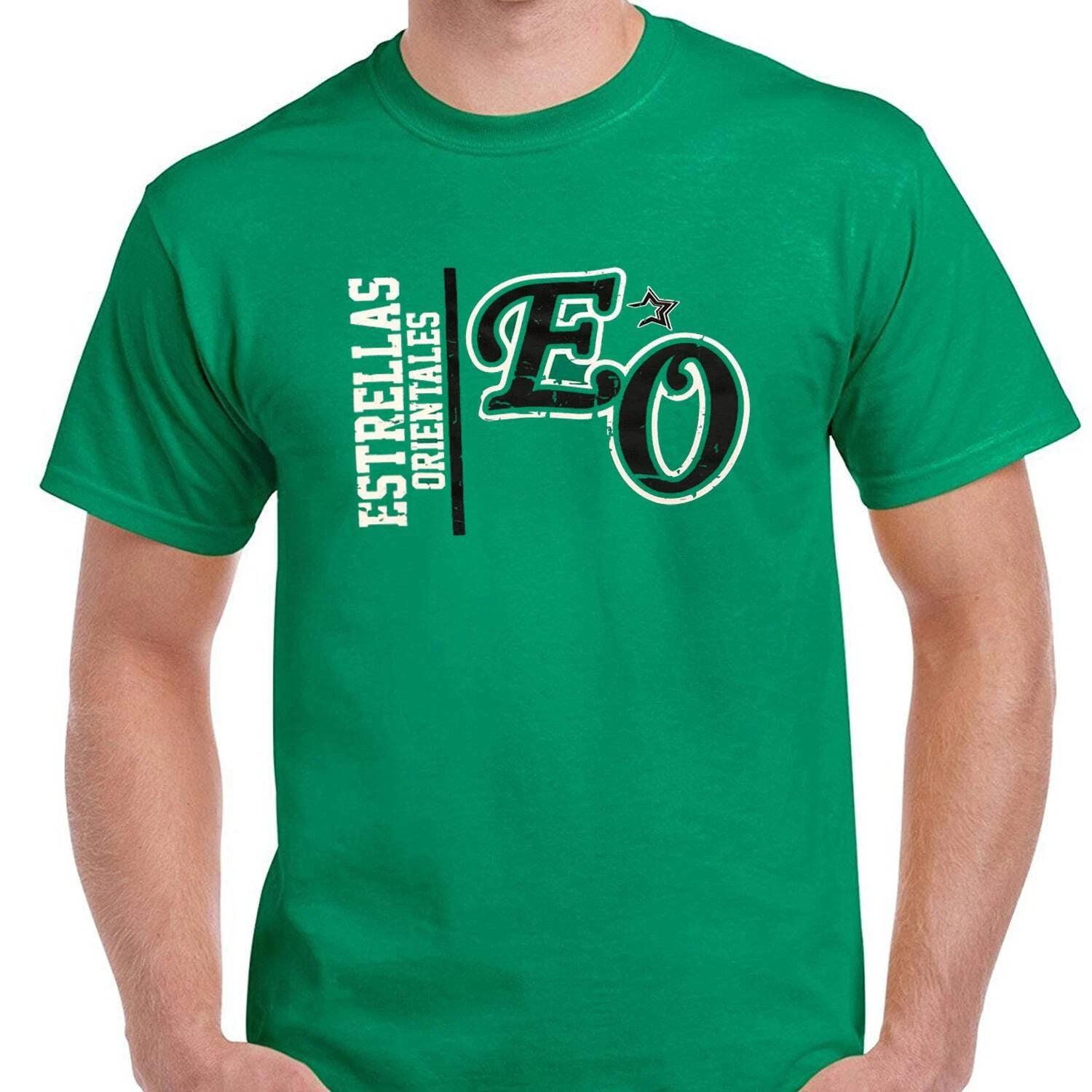 

Dominican Baseball Team - Estrellas Orientales Vintage Design Green T shirts M