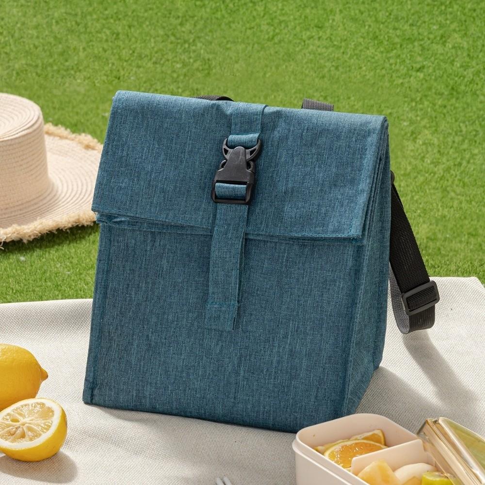 Large Capacity Insulated Lunch Bag Waterproof Picnic Pack Minimalist Thermal Bag  Travel