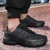Outdoor Men Casual Sneakers Shoes Anti-slip Low-top Sports Shoes Men Fashion Comfortable Soft Breathable Thick-soled Shoes Men