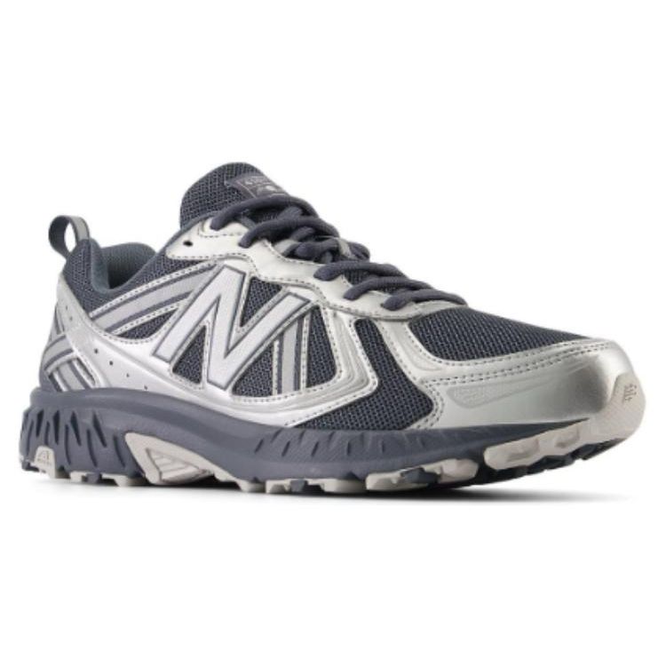 New Balance Nb 410 V5 Comfortable Versatile Low-Top Casual Trail City Commuting Running Shoes Men Sneaker Black Silver MT410GS5