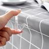 24 Piezas Clips Transparentes para Mantel Reutilizables Instalación Sencilla a Prueba de Viento Abrazaderas Transparentes Sujetadores de Cubremesa