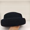 Summer Handmade Crochet Beret for Women Breathable Hollow Out Rolled Brim Painter Hat Stylish Solid Color Fashion Cap