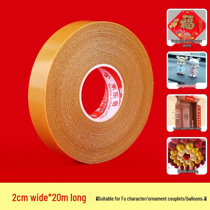 Wedding Room Decor Nano Tape: Double-Sided, No Residue, Wall-Safe Balloon Dot Glue
