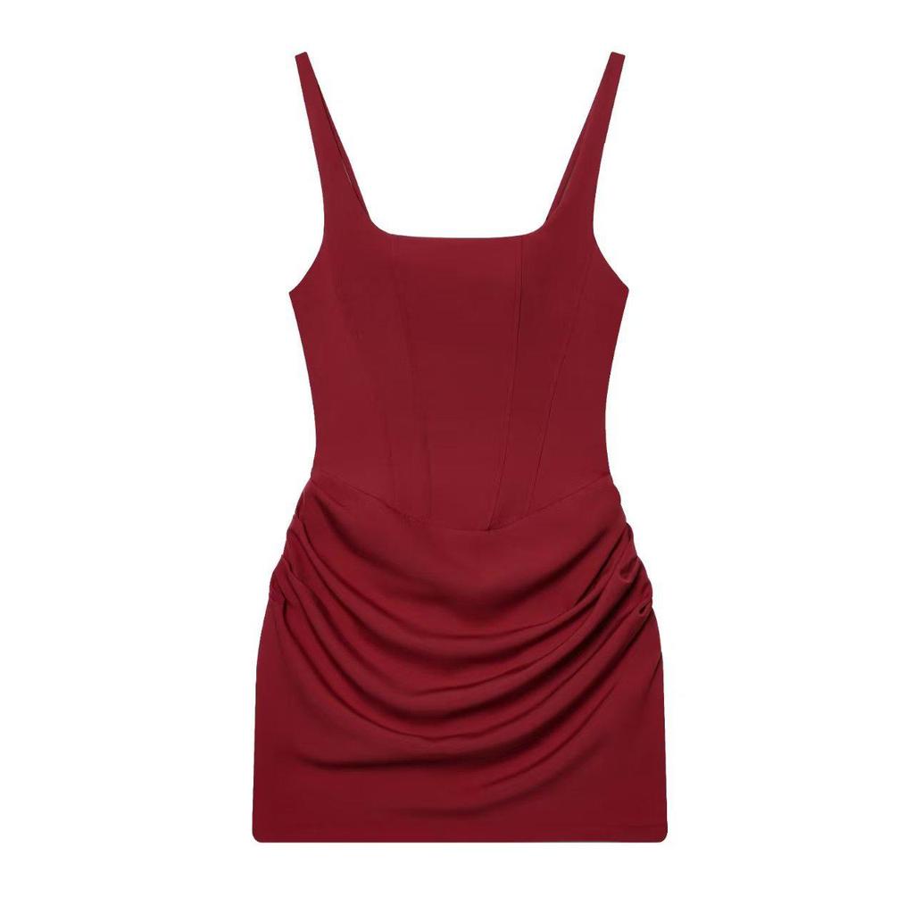 Všestranné Sexy Bezrukávové Bodycon Bandážové Camisole Šaty