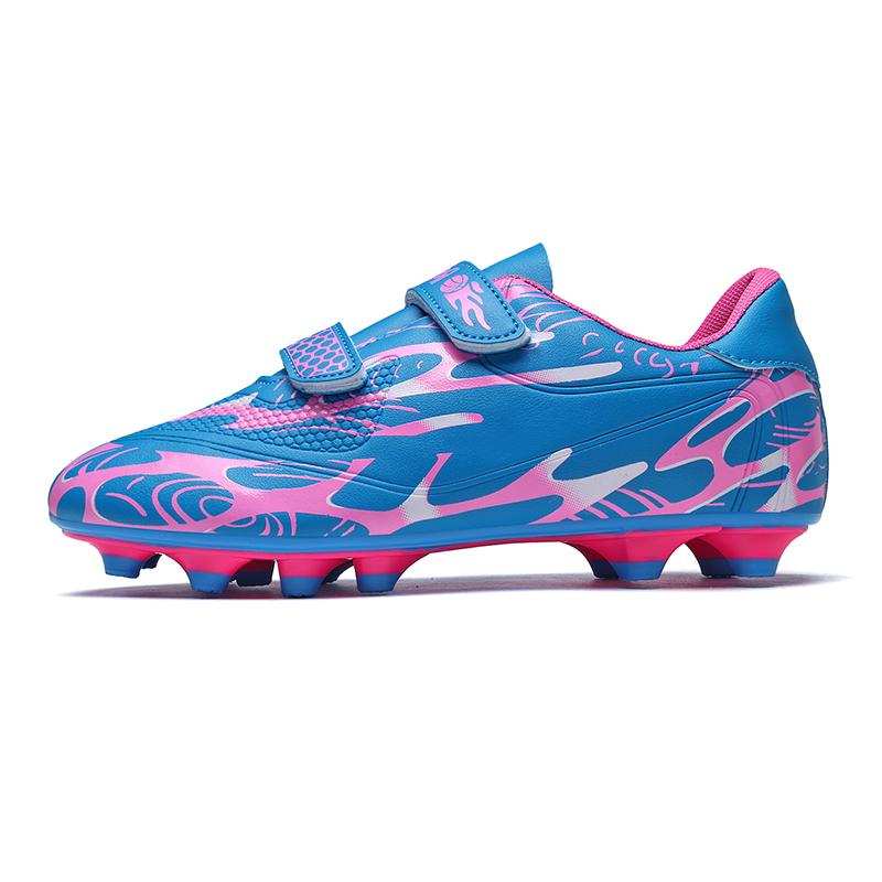 

Boys Football Boots Rubber Soft Sole Kid s Professional Artificial Turf Training Football Boots for Girls 28