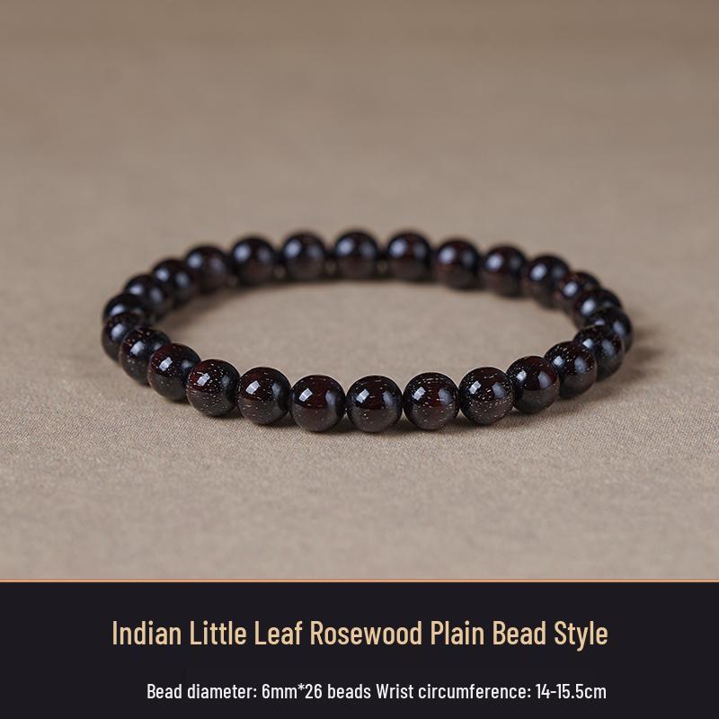 

Authentic Rosewood & Sandalwood Bracelet with Hetian Jade & Amber Beads - Unisex Single-Loop Design