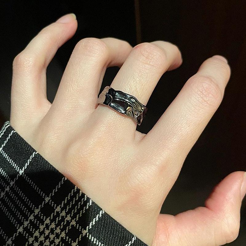 Exquisite Simple Adjustable High-end Opening Flower Ring For Women Creative Fashion Wedding Ring Party Jewelry Accessories Gifts