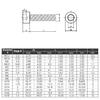 Hex Socket Head Cap Screws Nut M2 M3 M4 M5 M6 Grade 12.9 Machine Screw  Alloy Steel Black Bolt Nut Hexagon Socket Bolt Nut Kit