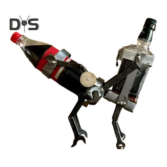 

Металлический держатель для винной бутылки, фигурный держатель для напитков, барная настольная стойка для вина, декоративная витрина, подарок любителям вина C