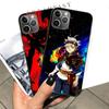 Case for OPPO Reno 8 6 5 Pro Find X3 A17 A3 A31 A38 A40 A53 A54 A55 A74 A76 A78 A77 A80 A94 A95 A96 Lite Black Sofe Cover WI79 Black Clover