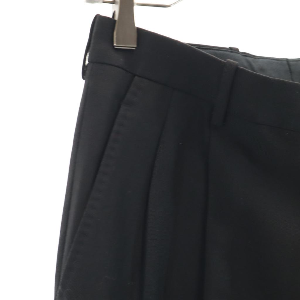 BALENCIAGA Italian rayon blend Slacks pants 44 black Men's Used